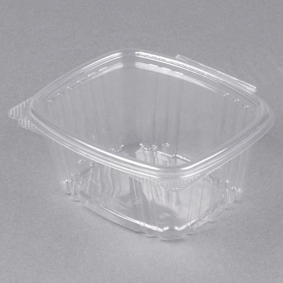 Picture of 16oz Clear Hinged Deli Container 200 sets