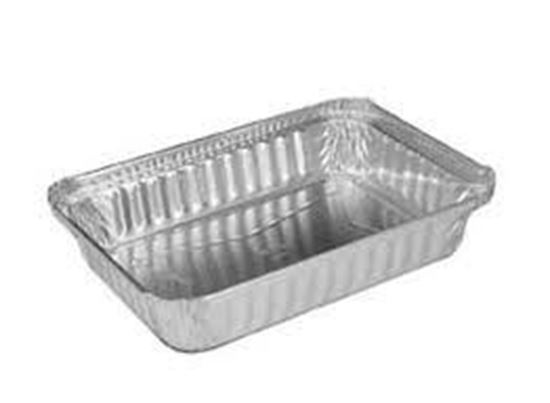 Picture of 6"x 8"x 1.75" Oblong Aluminum Container(26oz/500pcs)