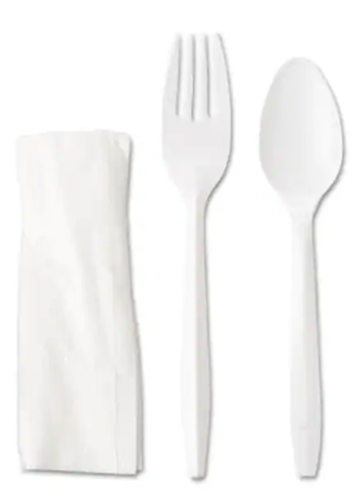 Picture of 3 Kit Cutlery (Fork, Spoon, & Napkin/ 300Set)