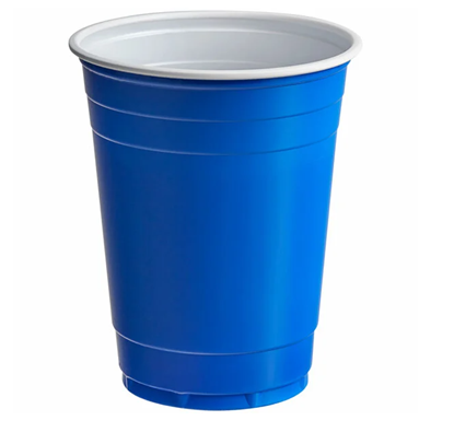 Picture of 16oz Blue Plastic Cold Cups (288pcs)